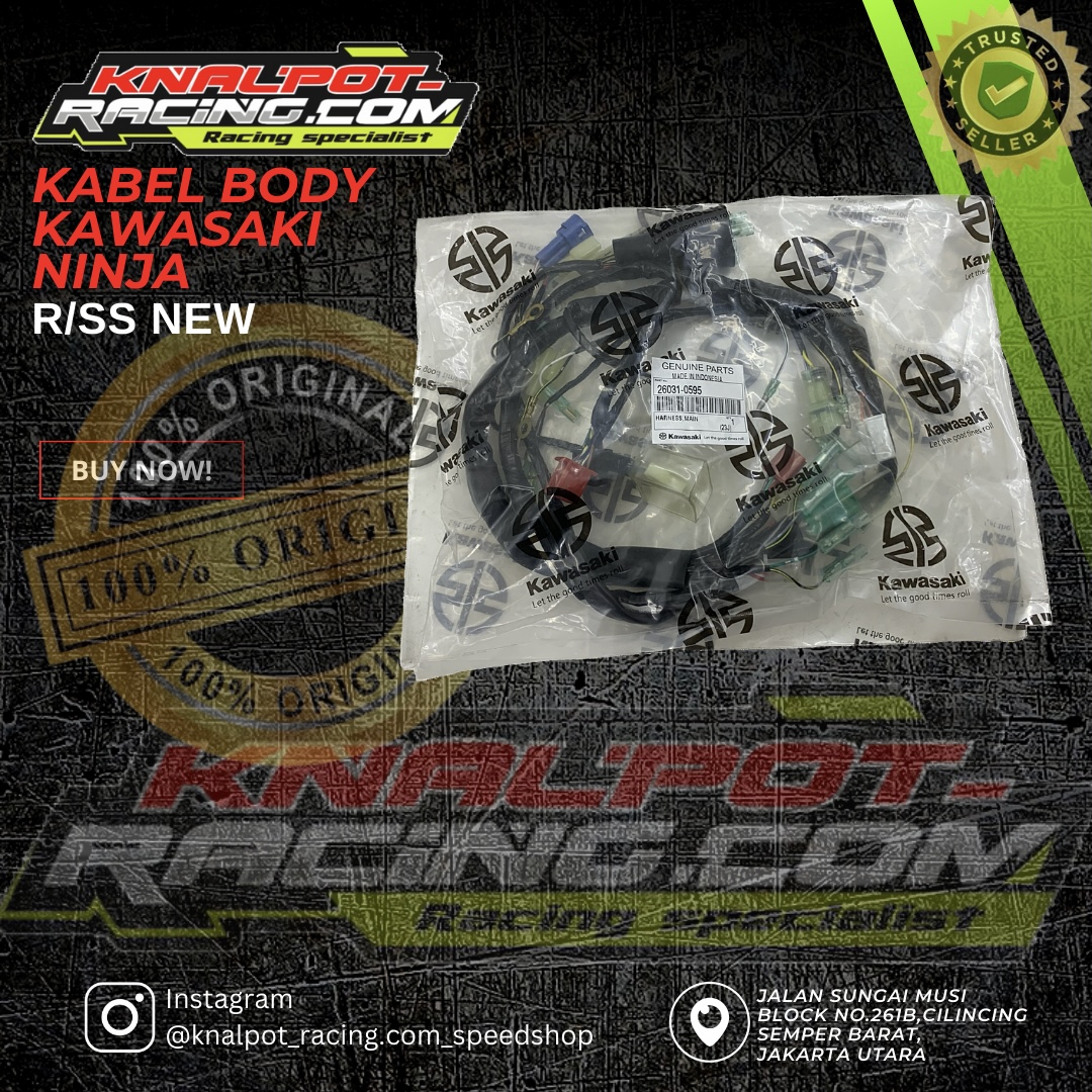 KABEL BODI KAWASAKI NINJA R/SS NEW